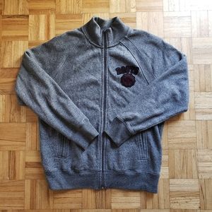 Roots Slat and Pepper Zip Up Sweater Free Shipping